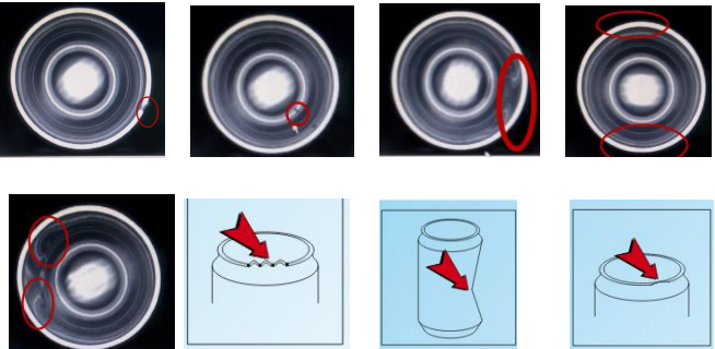 Empty can optical inspection machine Empty can optical inspection machine